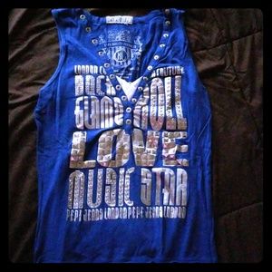 Pepe Jeans bedazzled shirt